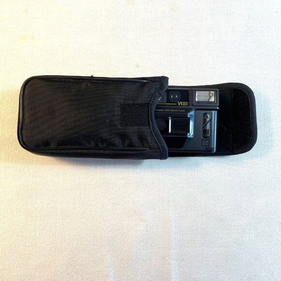 TWO Kodak Cameras: Ektanar AutoFocus VR35 & Tele Ektra 2 plus 1 Case & Flipflash - Picture 9 of 11